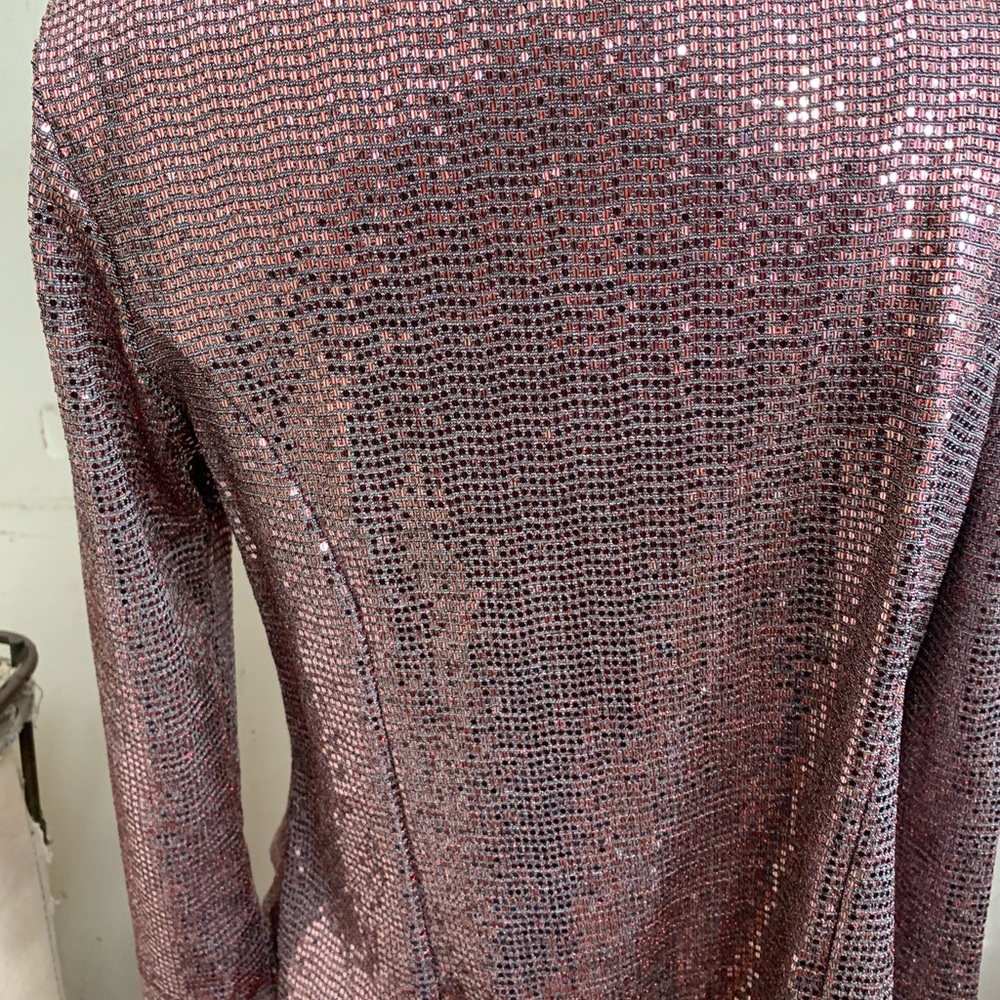 Shiny blazer pink - Picture 4 of 8